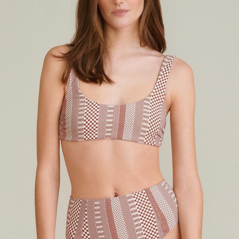 NWT Veronica Beard Celeste Bikini Top
